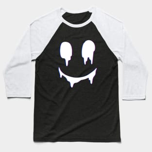 Happy Drip Face Baseball T-Shirt